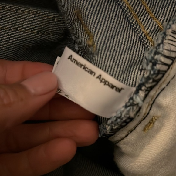 NWT American Apparel The High Waist Jean - Picture 7 of 8